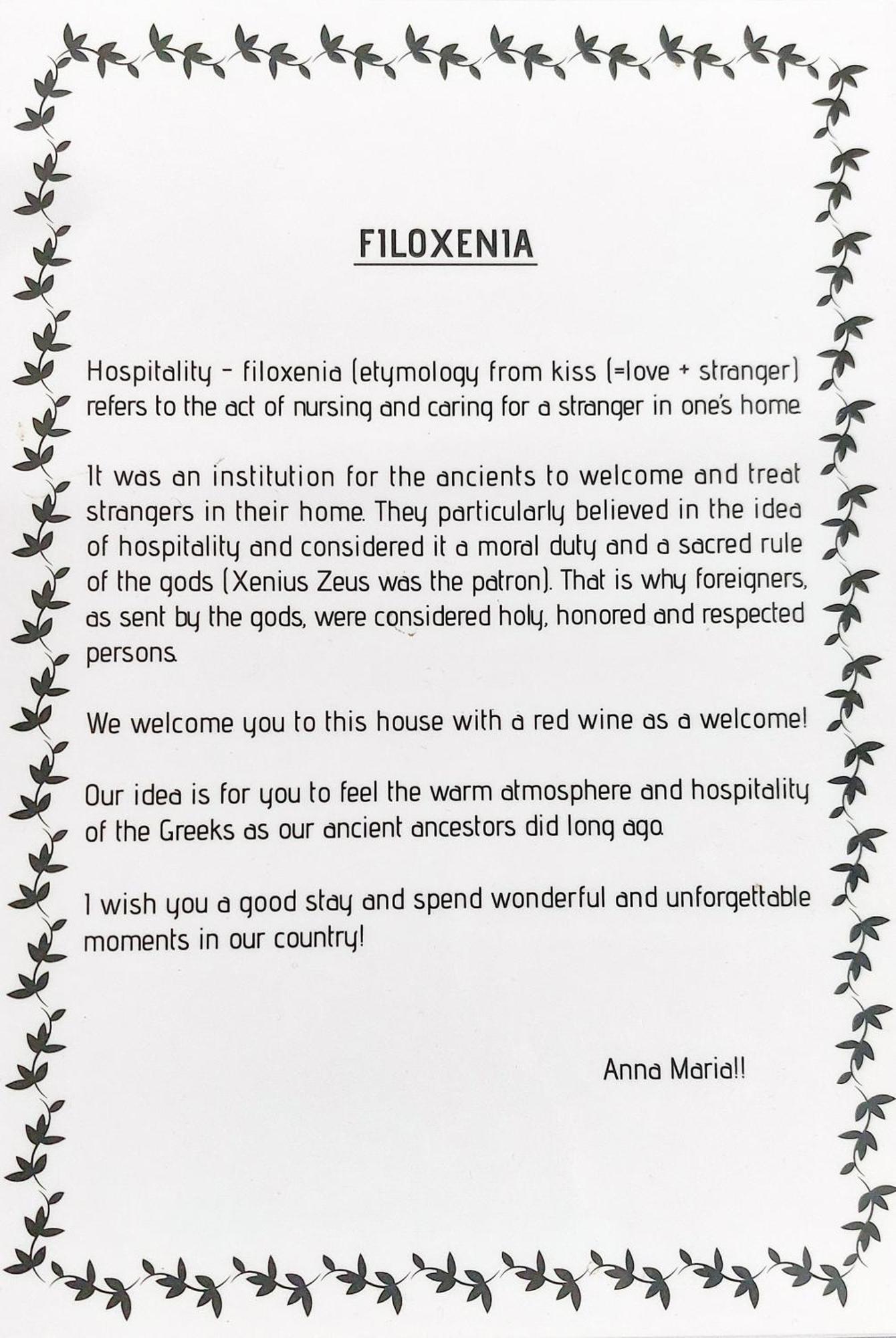 Anna Maria Greek Filoxenia Apartment Pireus Exteriör bild
